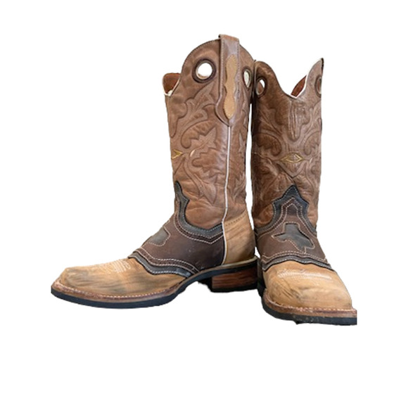Pre-Owned Innovations Western Cowboys Tan Leather/Suede Size 9.5D main image 9